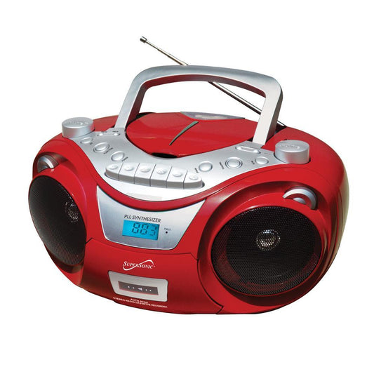 Portable Bluetooth Audio System Red