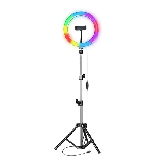 PRO Live Stream 10" LED Selfie Ring Light with RGB