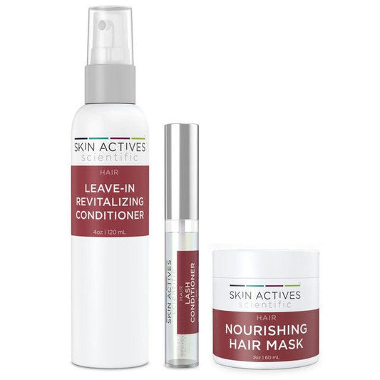 Revitalizing Conditioner w/ Nourishing 2oz Hair Mask & Brow and Lash Conditioner Kit