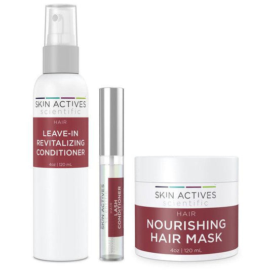 Revitalizing Conditioner w/ Nourishing 4oz Hair Mask & Brow and Lash Conditioner Kit