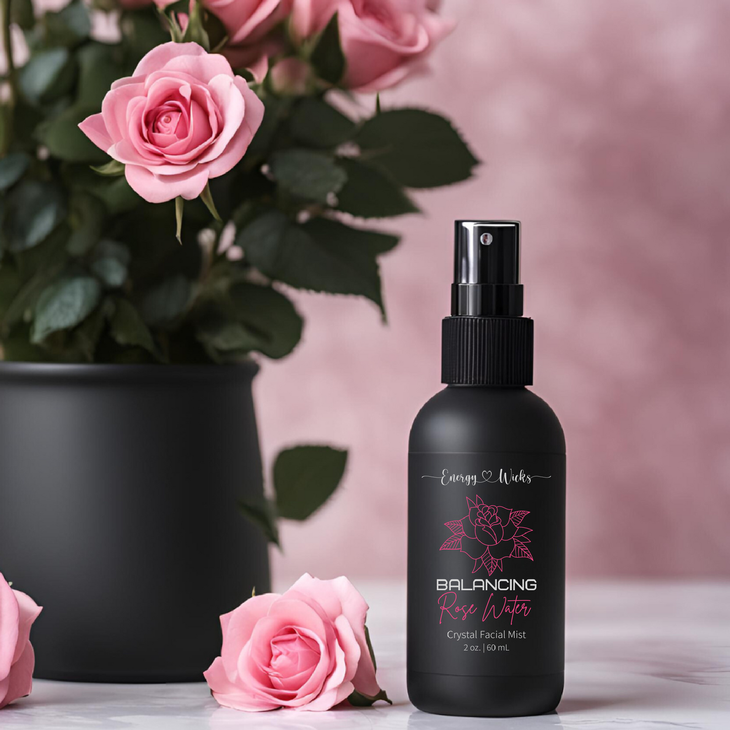 Balancing Rose Water – Hydrating & Calming Facial Mist