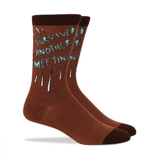 Survived Meeting Men's Socks