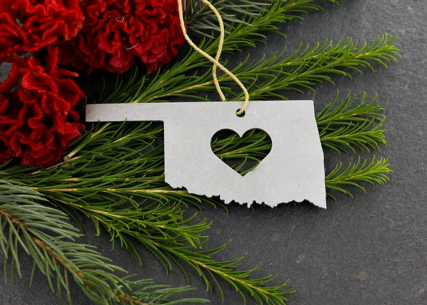 Oklahoma Metal Ornament