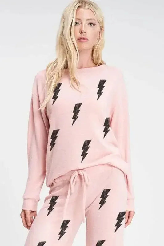 Lightning Lounge Pant Set