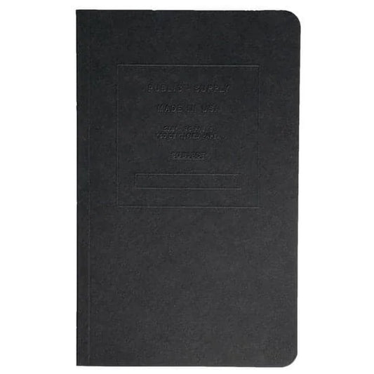 Black 5x8" Embossed Notebook