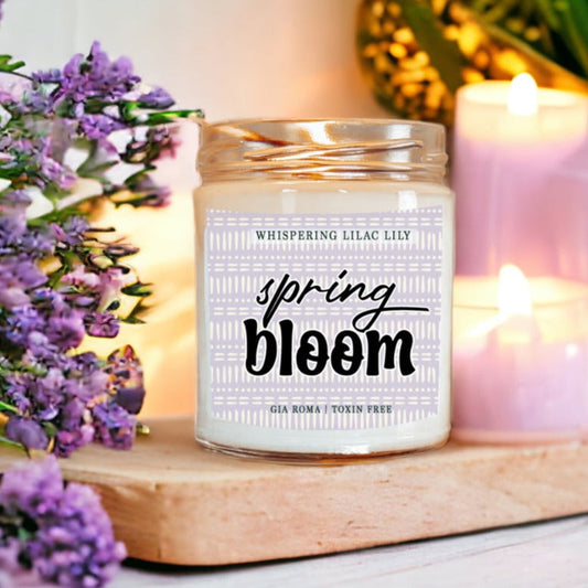 Whispering Lilac Lily Candle