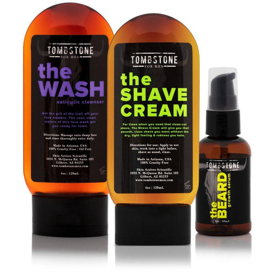 The Deluxe Beard Care Set - The Wash, The Shave Cream, & The Beard