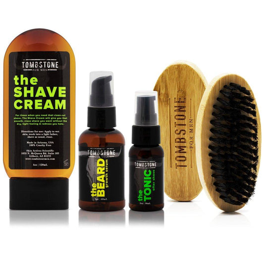 The Ideal Man Beard Care Kit - The Shave Cream, The Beard, The Tonic, & The Beard Brush