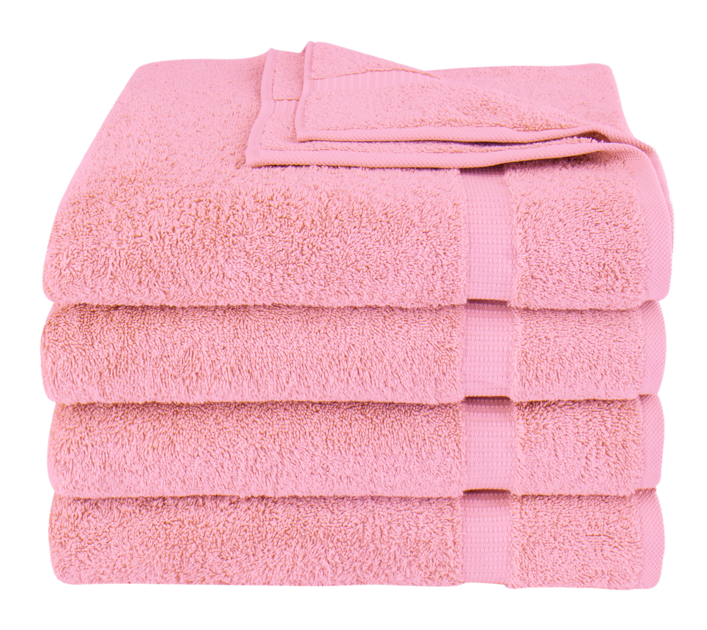 Villa Turkish Cotton Luxury Hotel Collection Bath Towels – 4-Piece Soft & Durable Set
