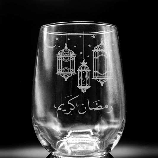 Ramadan Wine Glass