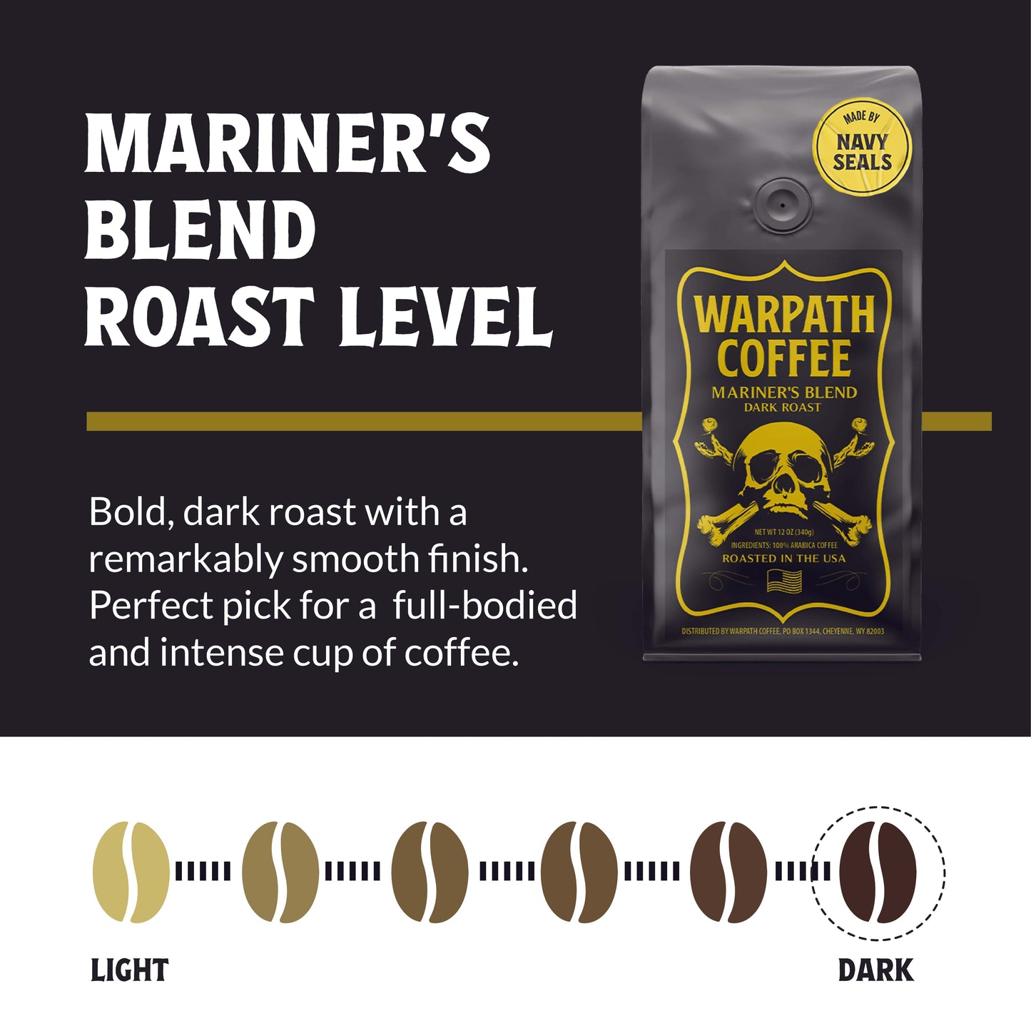 Mariner's Blend Dark
Roast Coffee