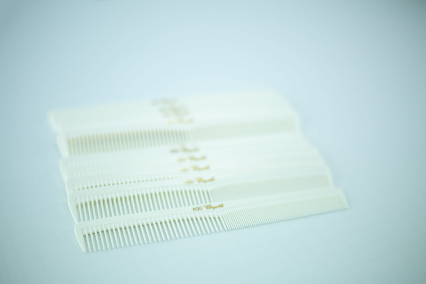 Cleopatra White Styling Combs #400- 1 Dozen