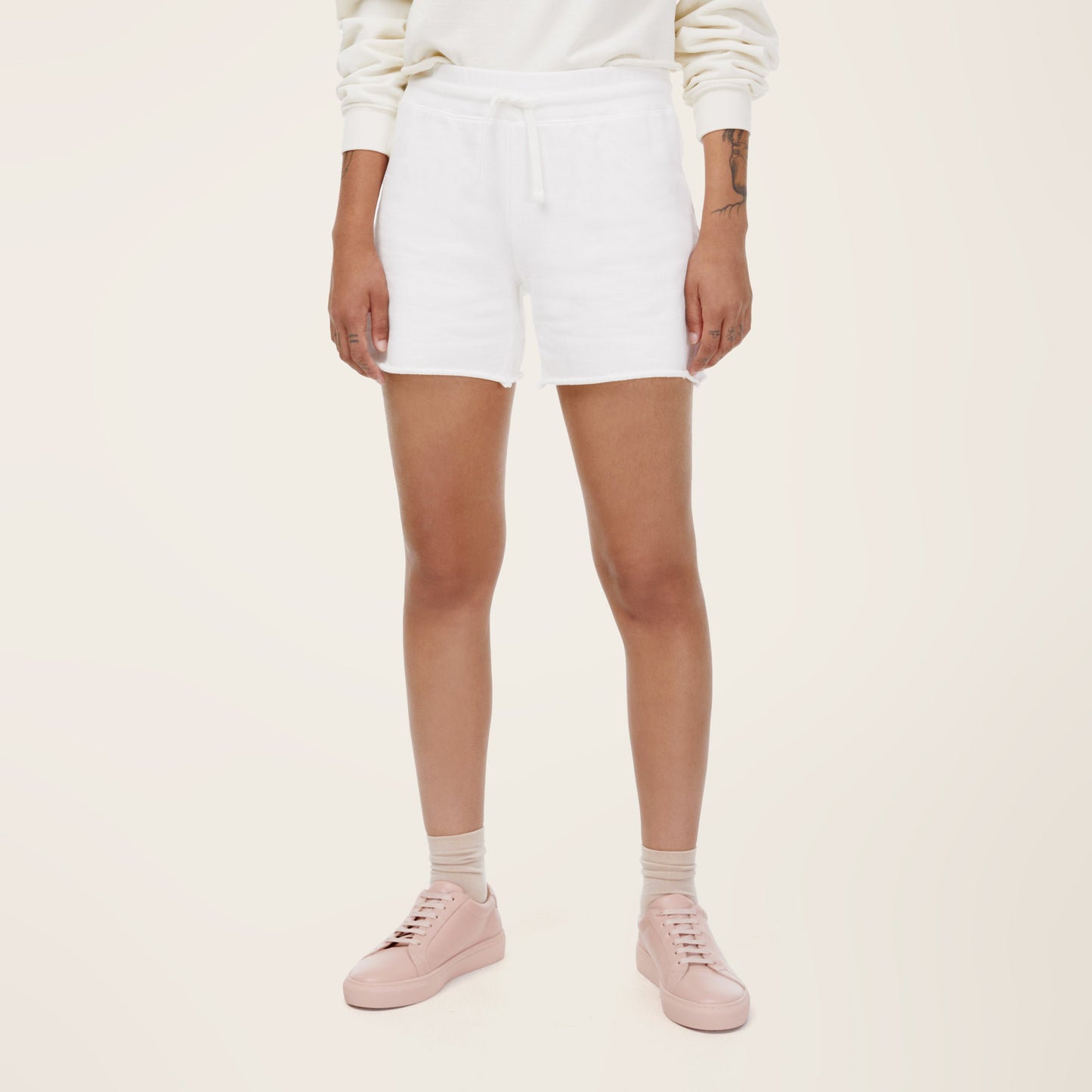 Terry Cotton Blend Sweatshorts by Italic