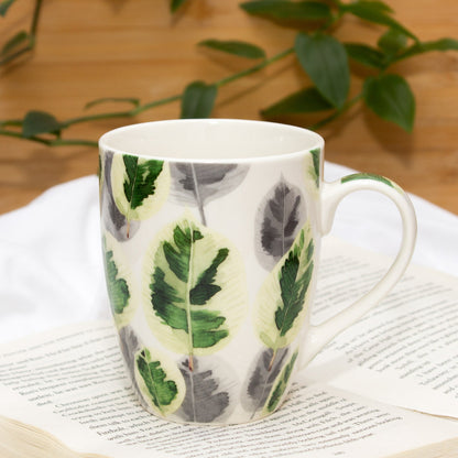 Set Of Four Tropical Season Series Ceramic Mugs