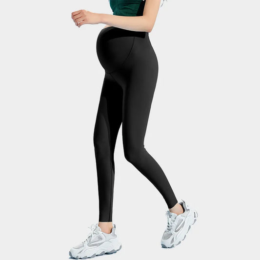 Women'S Spring Summer Maternity Shark Pants Maternity Pants for Outdoor Wear Seamless Belly Support Pants for Pregnancy