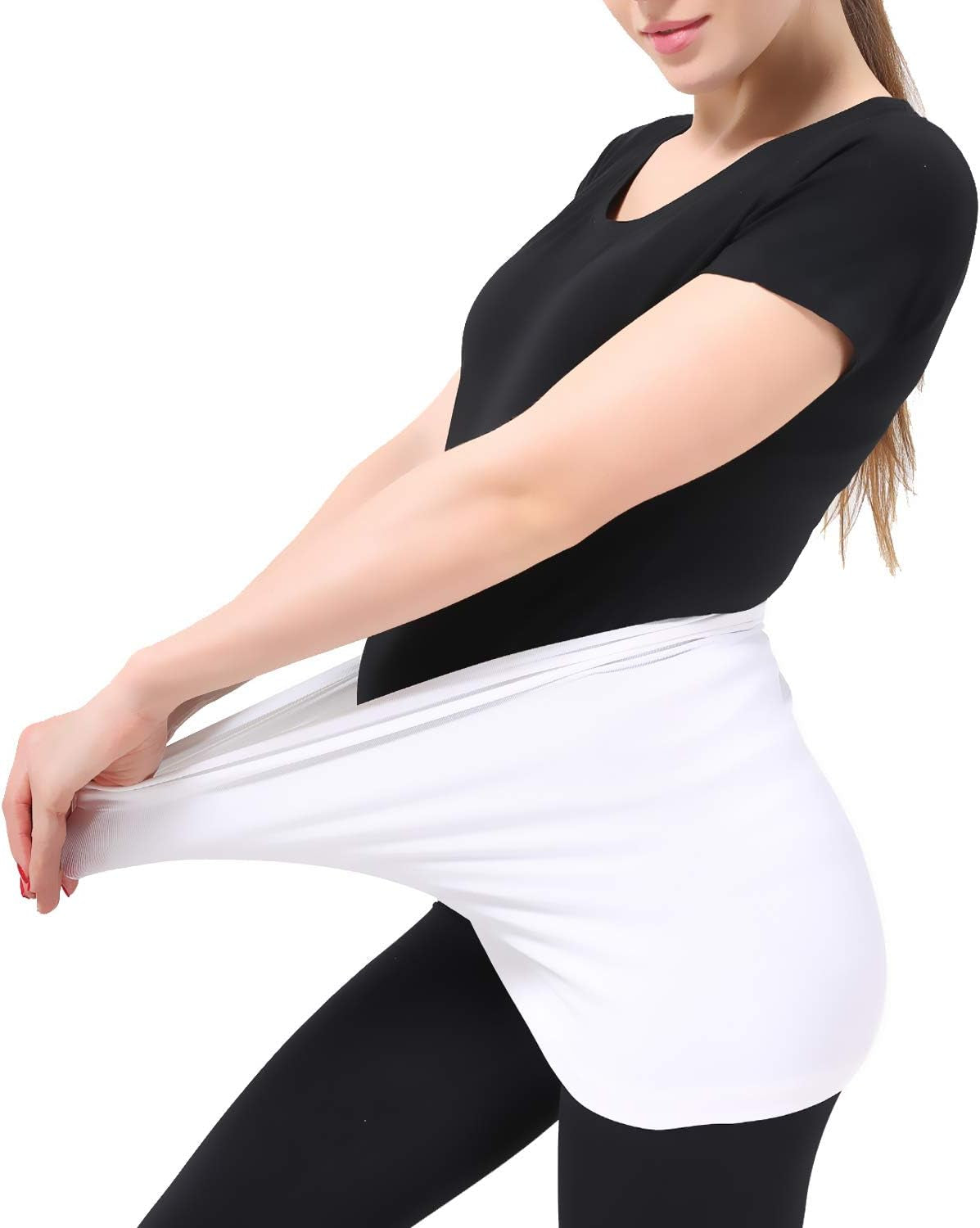 Womens Maternity Belly Band for Pregnancy Non-Slip Silicone Stretch Pregnancy Support Belly Belt Bands…