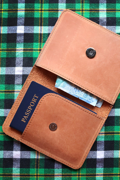 Leather Passport Wallet