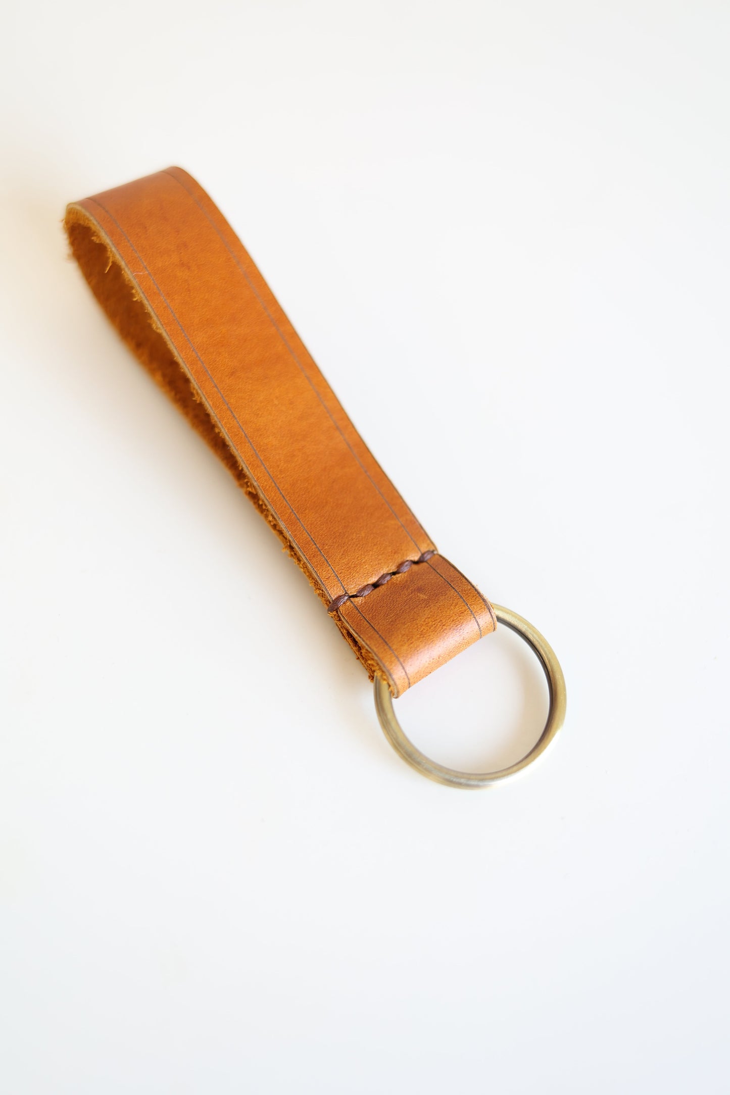 Leather Keychain by Jubilee Trading Company