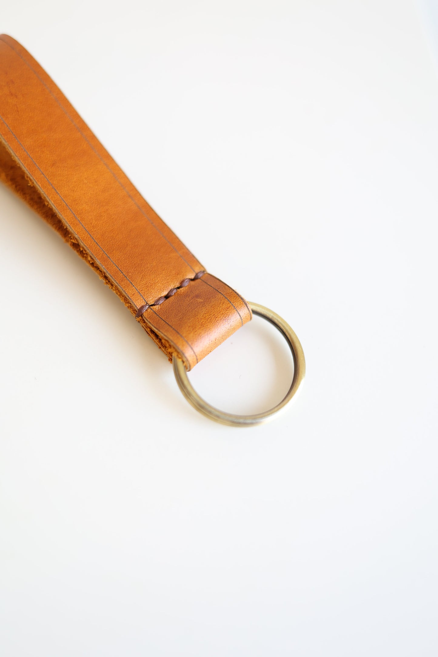 Leather Keychain by Jubilee Trading Company