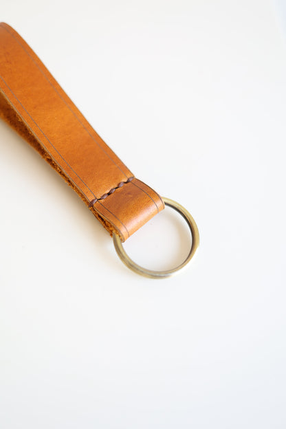 Leather Keychain by Jubilee Trading Company
