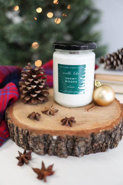 "Snowy Woods" Candle by Jubilee Trading Company