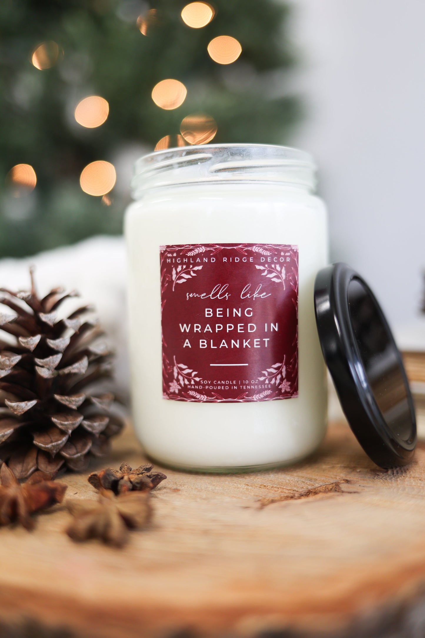 "Being Wrapped In A Blanket" Candle by Jubilee Trading Company