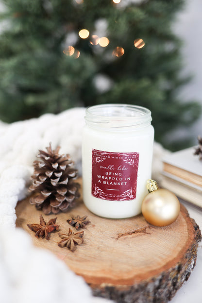 "Being Wrapped In A Blanket" Candle by Jubilee Trading Company