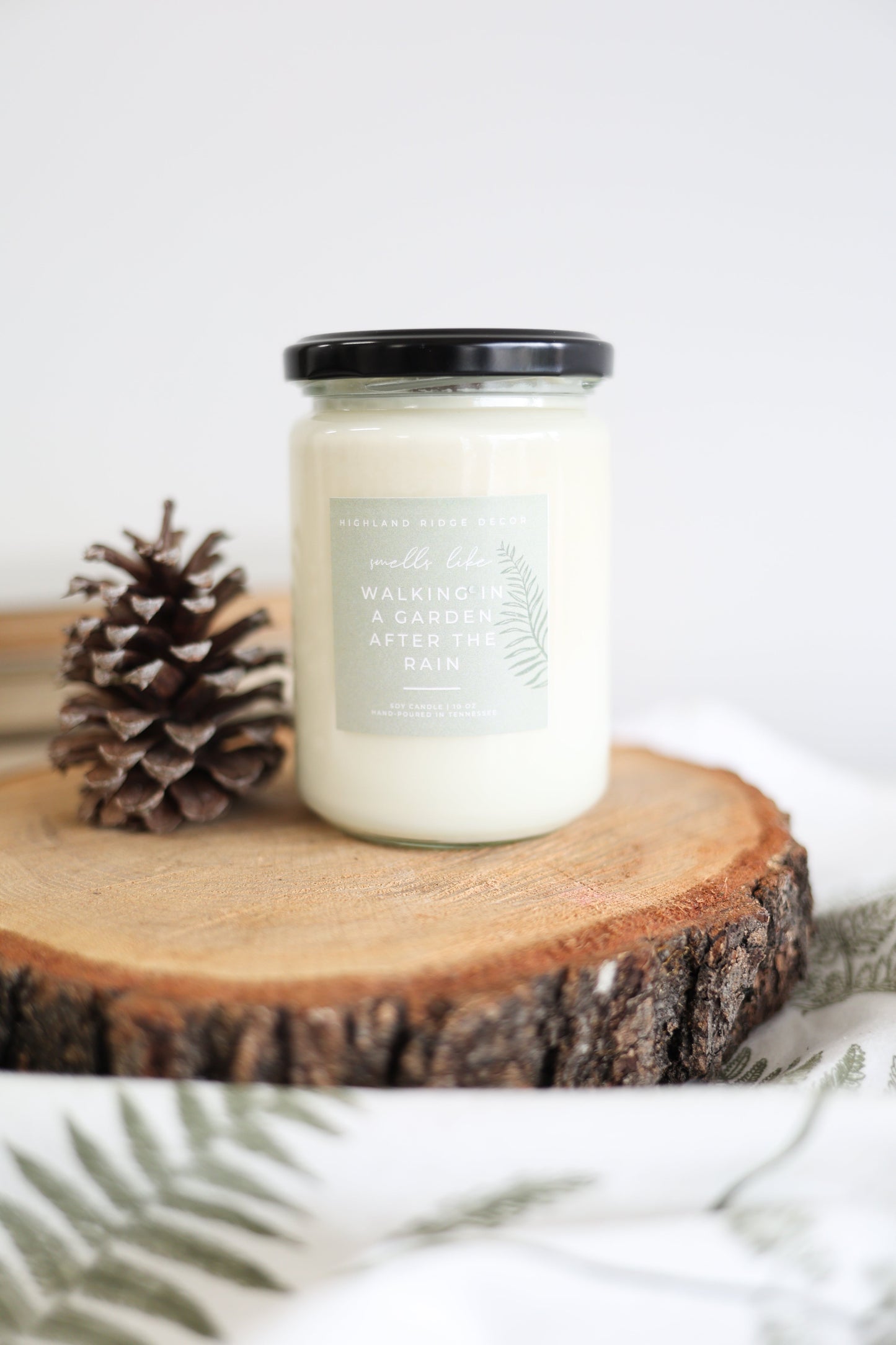 "Walking In A Garden After The Rain" Candle by Jubilee Trading Company