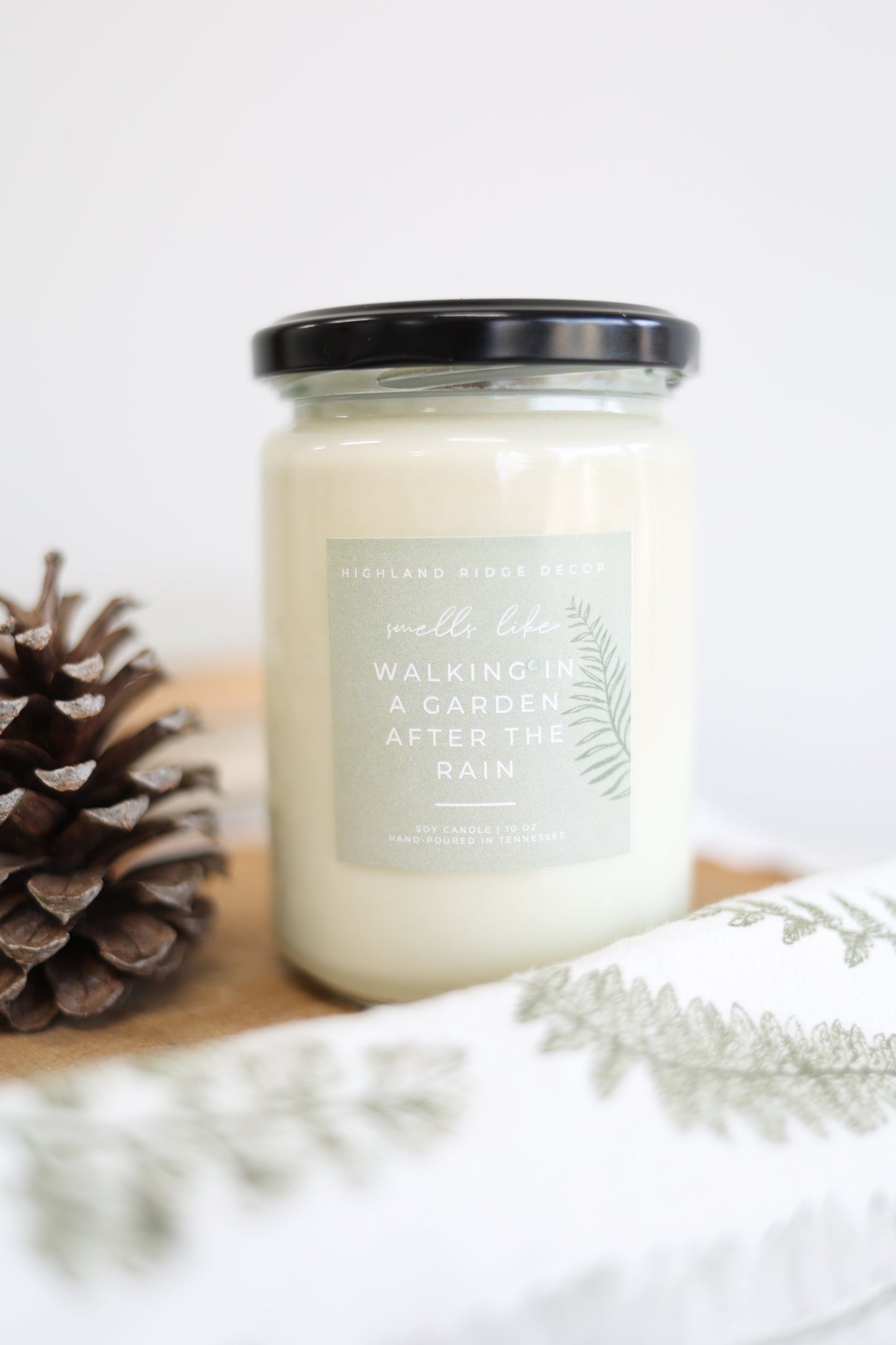 "Walking In A Garden After The Rain" Candle by Jubilee Trading Company