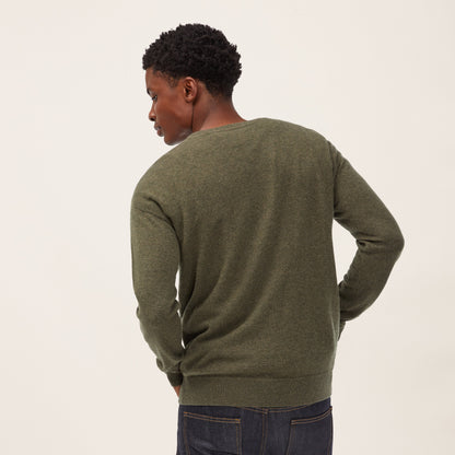 Liam Cashmere V-Neck Sweater by Italic