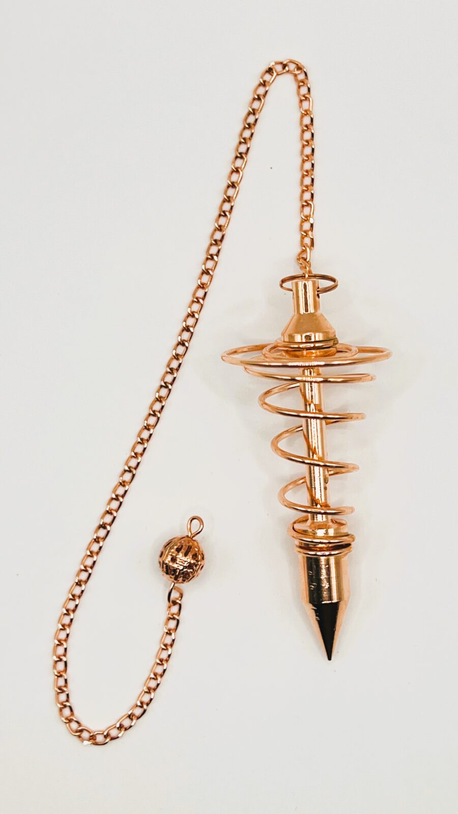 Copper Spiral Pendulum by Peacefful Intentions