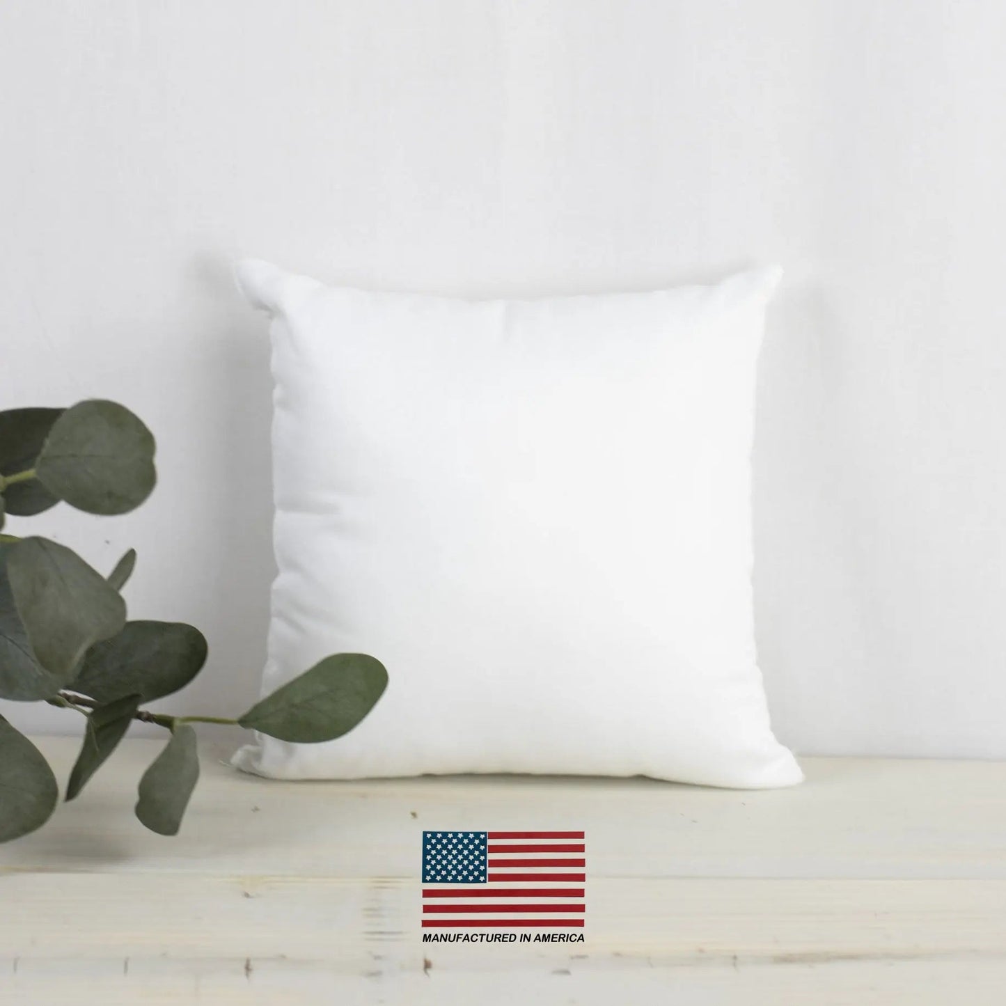 10x10 Hypoallergenic Polyester Pillow Insert