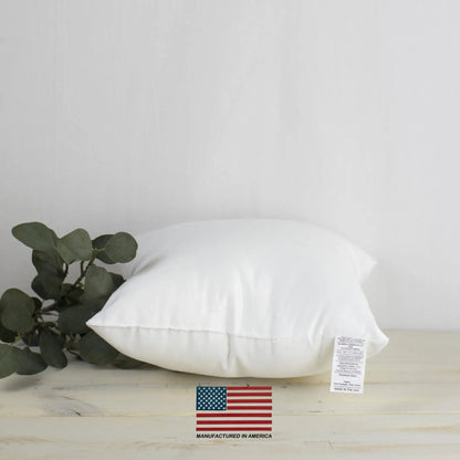 10x10 Hypoallergenic Polyester Pillow Insert