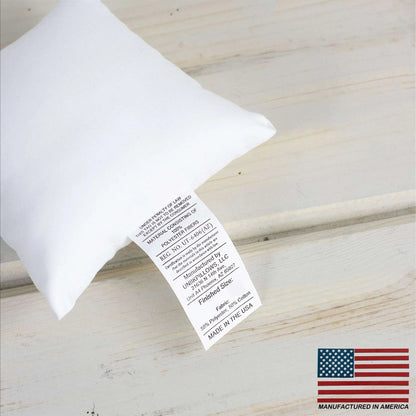 10x10 Down Alternative Hypoallergenic Pillow Insert