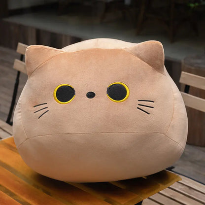 Adam - Soft Cat Plush Pillow Toy by Plushy Planet