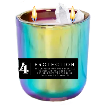 444 Angel Number Candle (Protection) by Energy Wicks