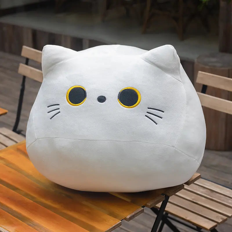 Adam - Soft Cat Plush Pillow Toy by Plushy Planet