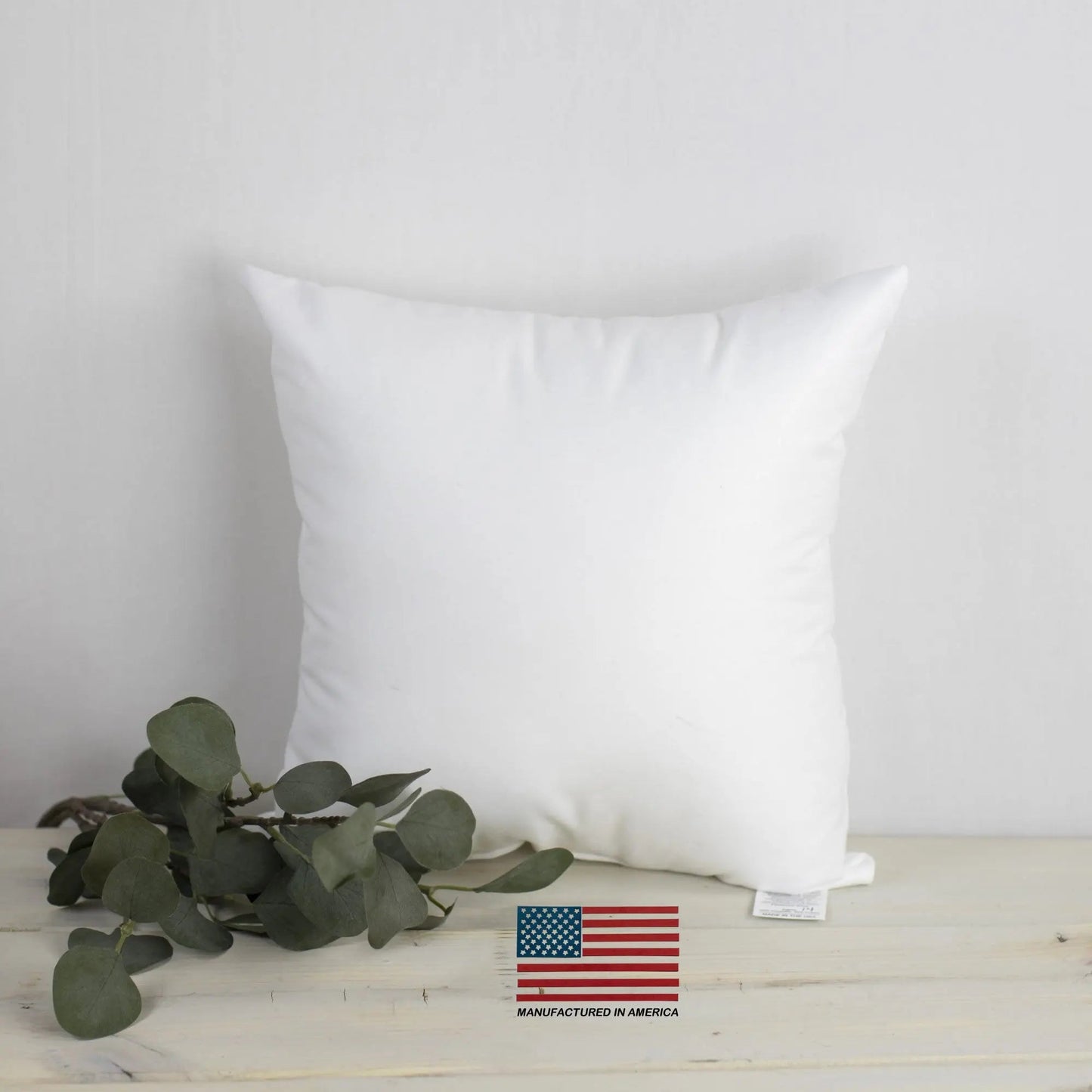 11x11 Hypoallergenic Polyester Pillow Insert