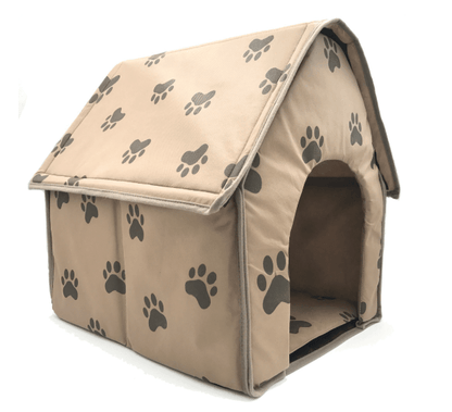 Foldable Pet Haven: Cozy Retreat For Your Furry Friend by Dog Hugs Cat