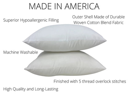 14x40 Down Alternative Hypoallergenic Polyester Pillow Insert