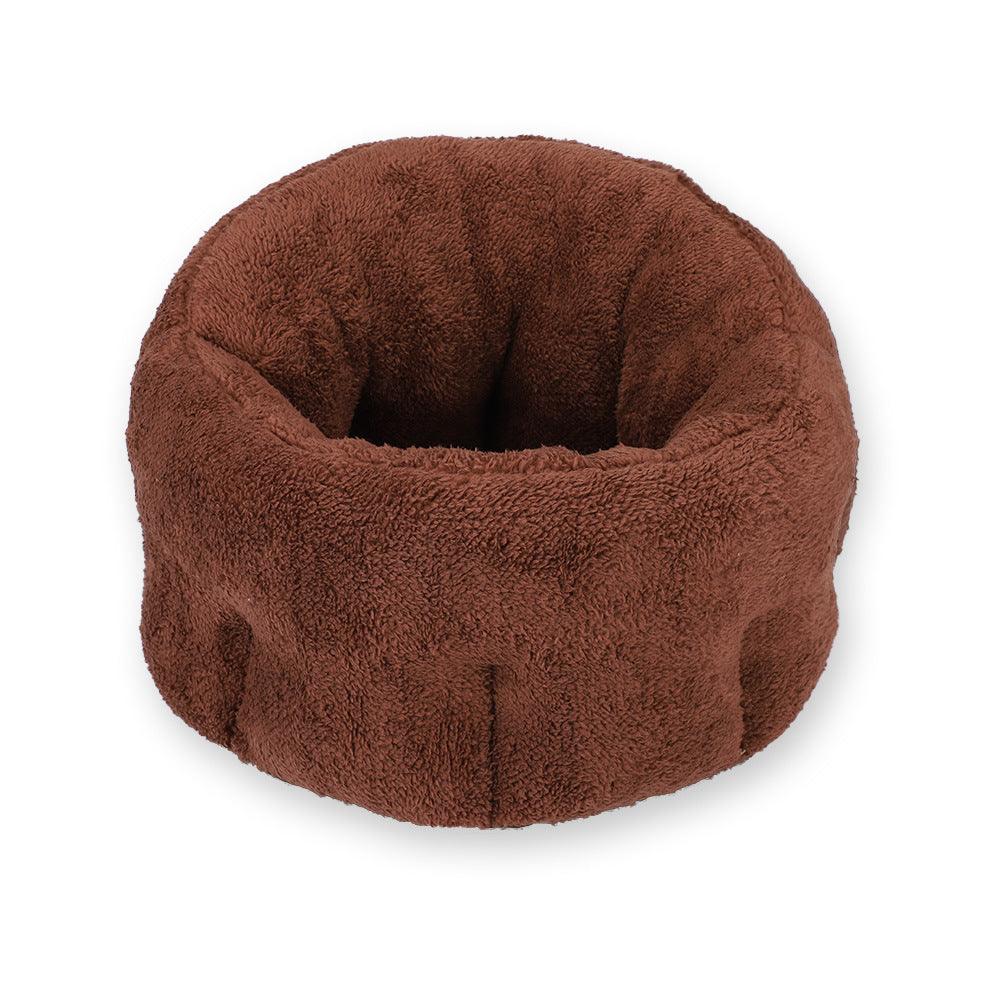 The Royal Retreat - Luxurious Plush Pet Bed by Dog Hugs Cat