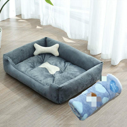 Luxurious Comfort Pet Bed - The Ultimate Retreat For Your Furry Friend by Dog Hugs Cat