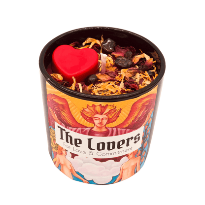 The Lovers Tarot Candle – Romantic Scented Candle for Love & Connection