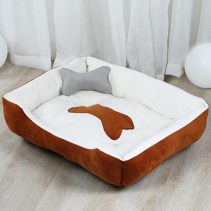 Cozy Retreat Large Dog Bed by Dog Hugs Cat