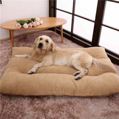 Luxury Cozy Retreat Large Dog Bed by Dog Hugs Cat