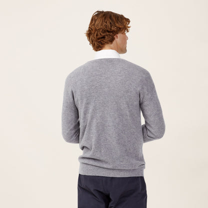 Liam Cashmere V-Neck Sweater by Italic