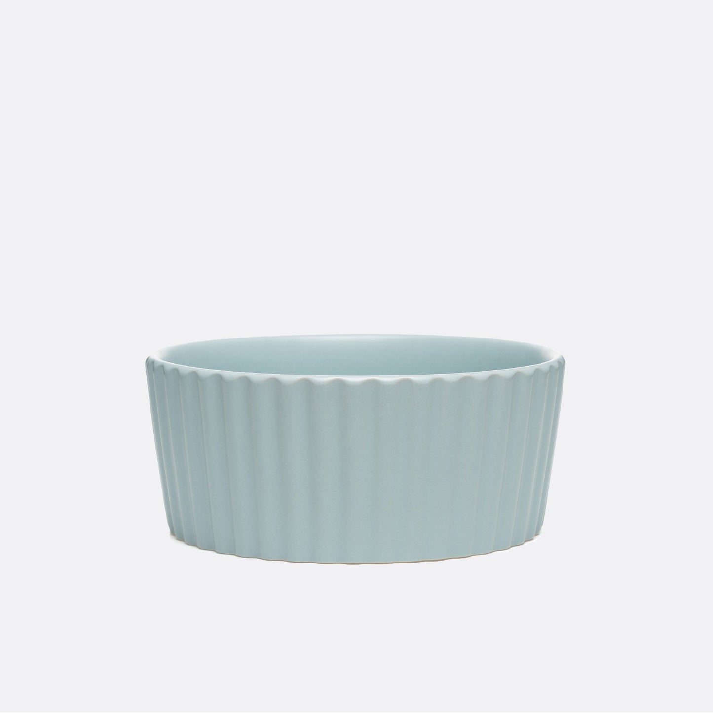 Ripple Ceramic Dog Bowl