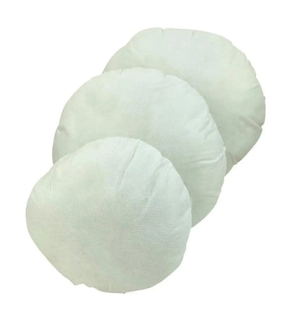 Round Hypoallergenic Polyester Filled Pillow Insert