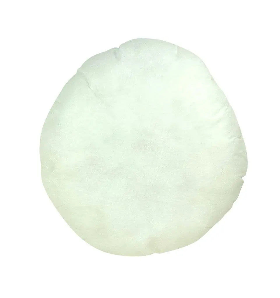 Round Hypoallergenic Polyester Filled Pillow Insert