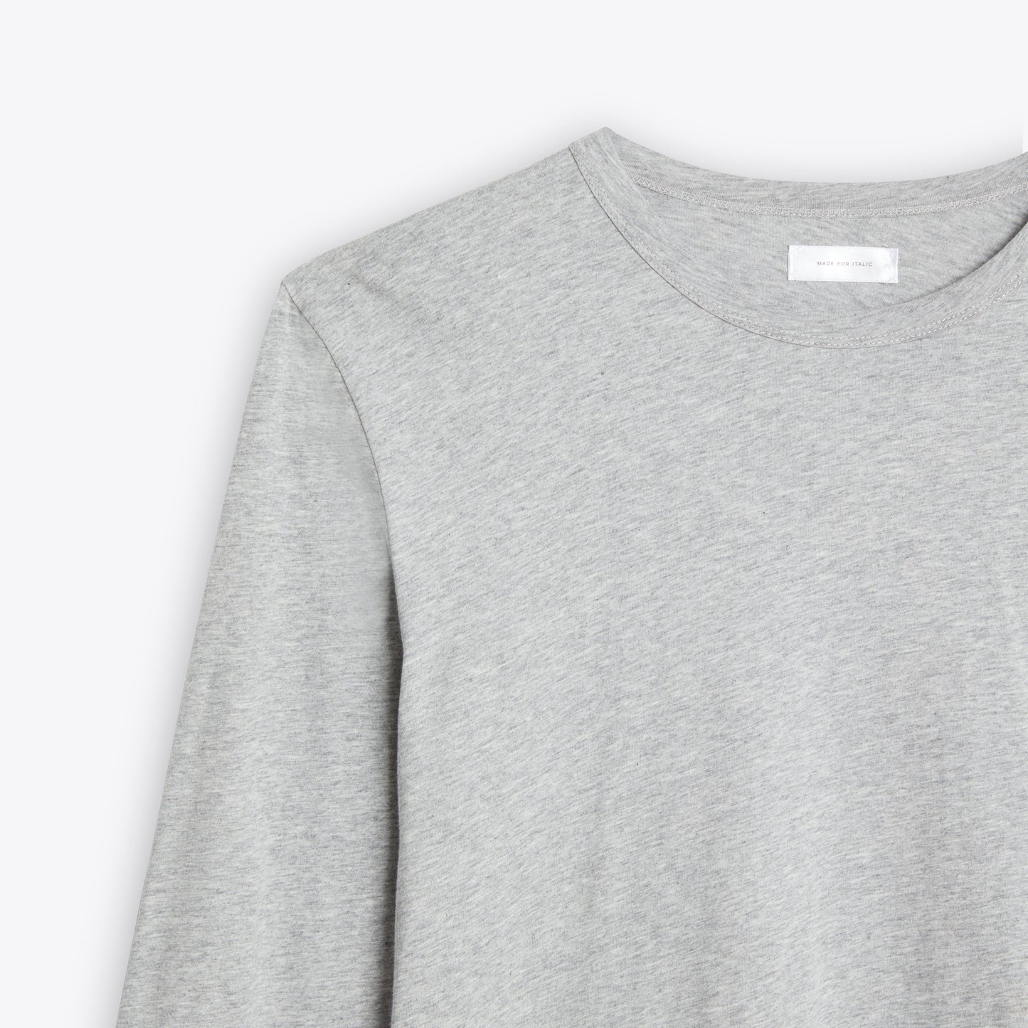 Cotton Jersey Long Sleeve Tee by Italic